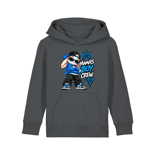 DADDY’S BOY CREW – Kinder Premium Bio-Hoodie - Anthracite