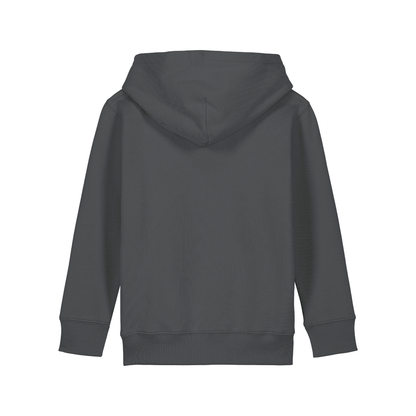 DADDY’S BOY CREW – Kinder Premium Bio-Hoodie - Anthracite - Rueckseite