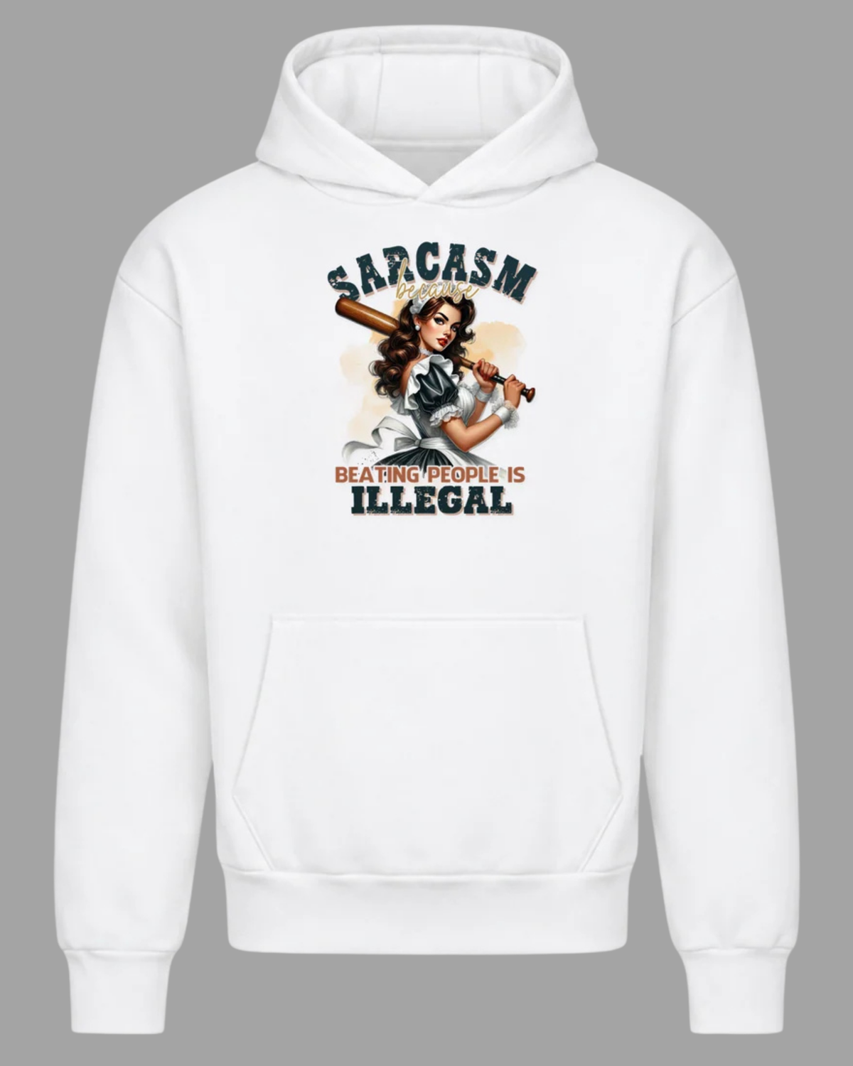 JALUNA SARCASM – Signature Heavyweight Hoodie