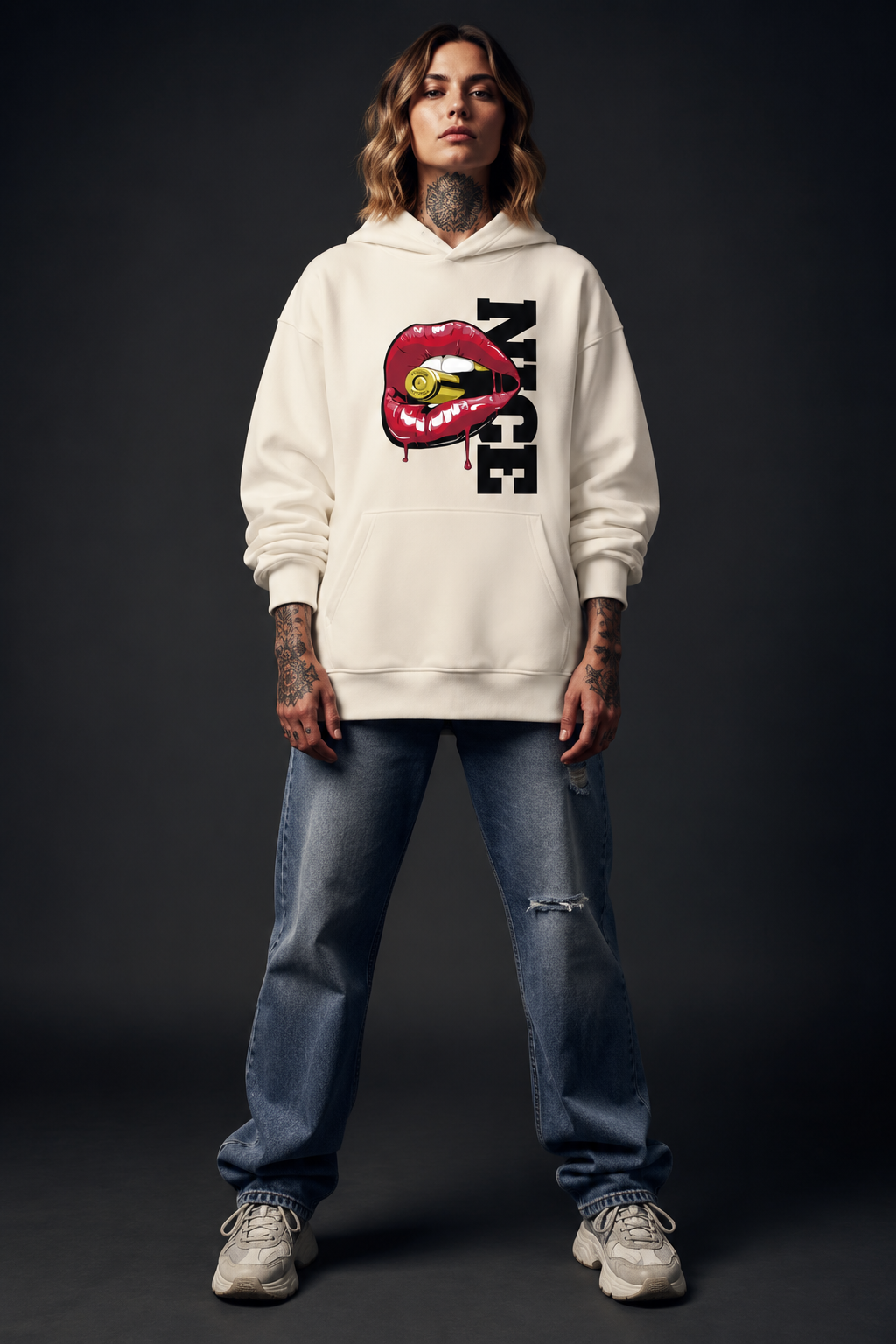„JALUNA NICE – Signature Heavyweight Hoodie“
