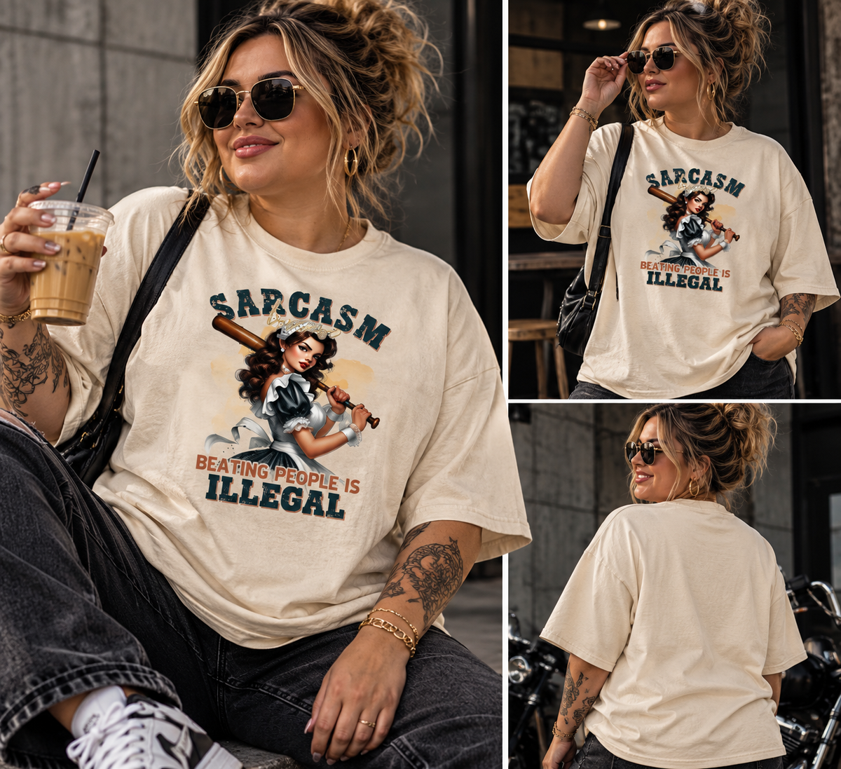 ILLEGAL COOL OVERSIZE SHIRT