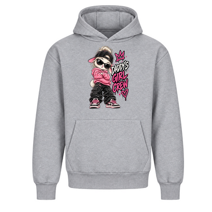 DADDYS GIRLS CREW - Heather Grey