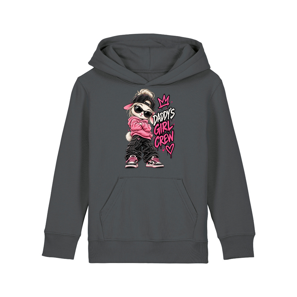 DADDY s GIRL CREW - Anthracite