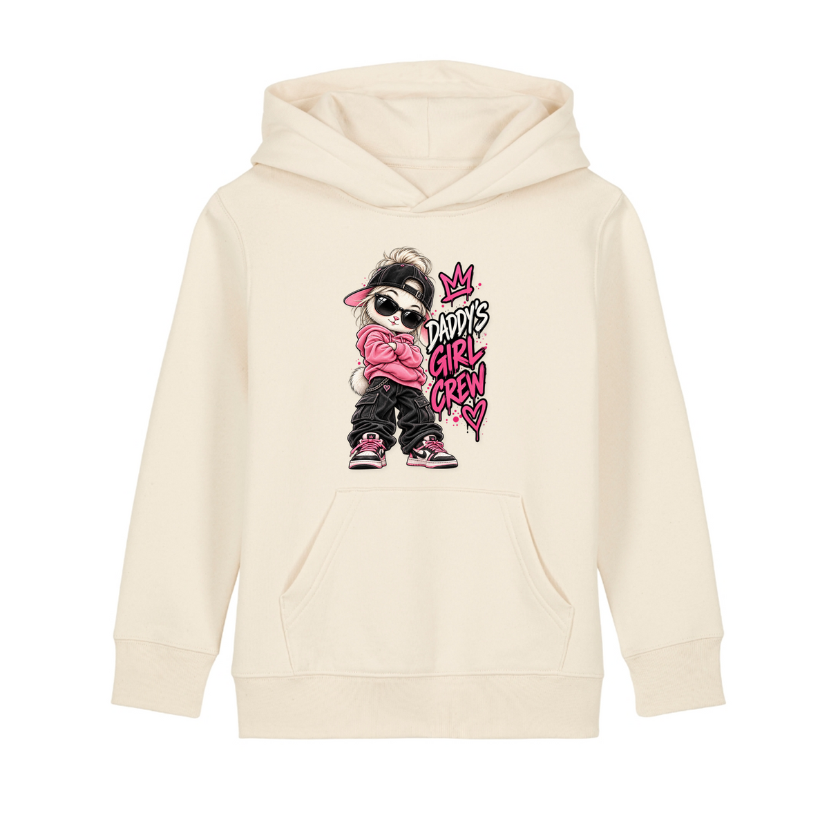 DADDY s GIRL CREW - Natural Raw