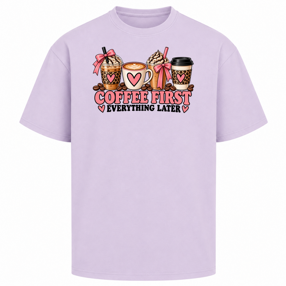 COFFEE FIRST – EVERYTHING LATER - Lilac