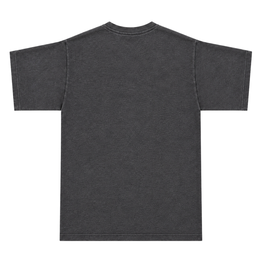ILLEGAL COOL OVERSIZE SHIRT - Charcoal (Heather) - Rueckseite