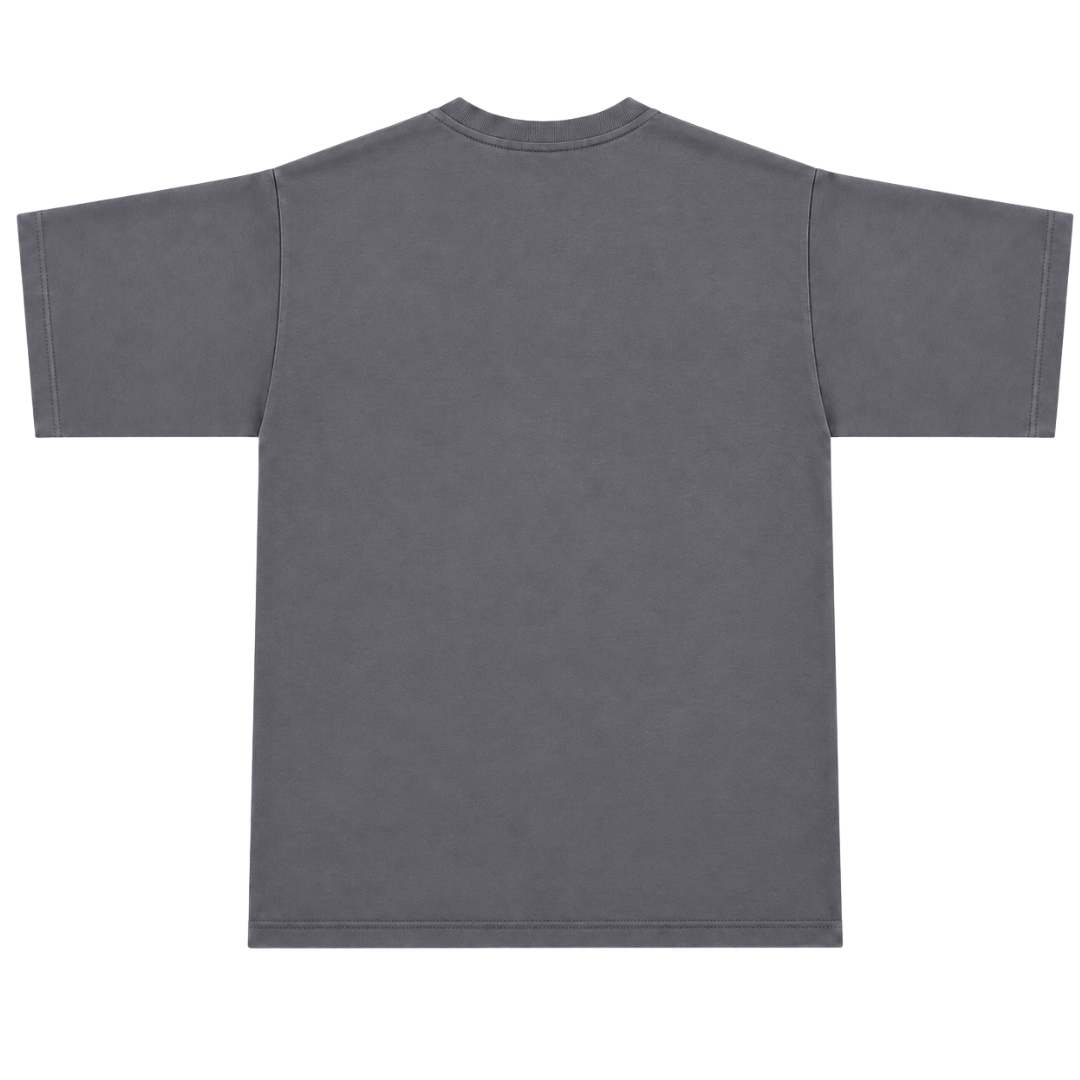 ILLEGAL COOL OVERSIZE SHIRT - Dark Grey - Rueckseite