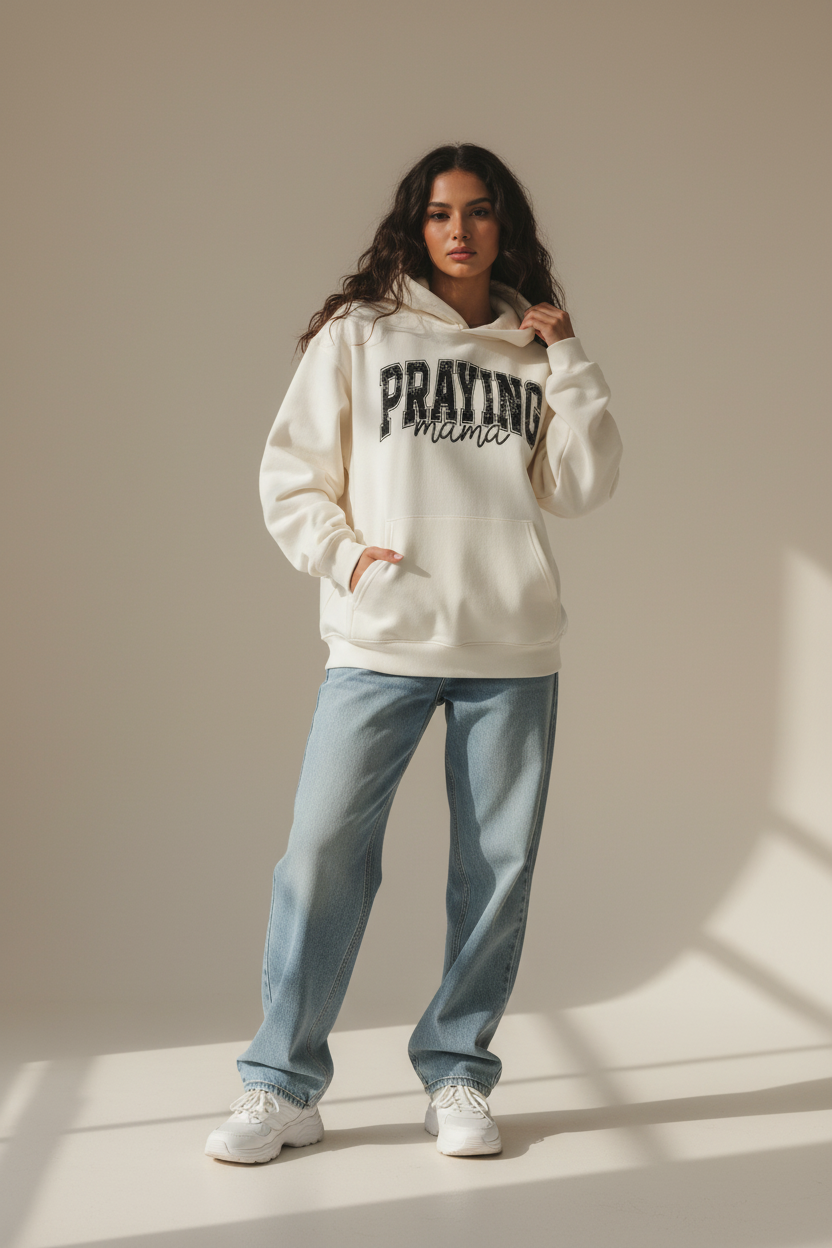 JALUNA Praying Mama Hoodie